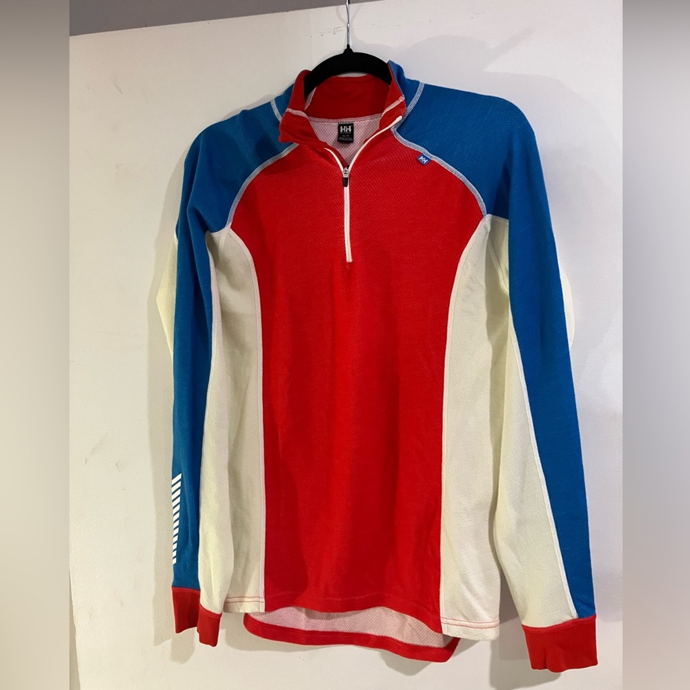 Red White and Blue Pullover Discontinued Shirt